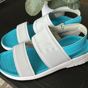 NIKE Tanjun Sandal Sky Grey Blue Women's Size 9 Style 882694-007